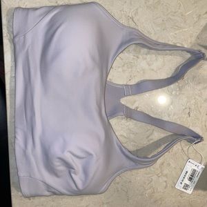 Lilac Lululemon “All Powered Up” Sports Bra